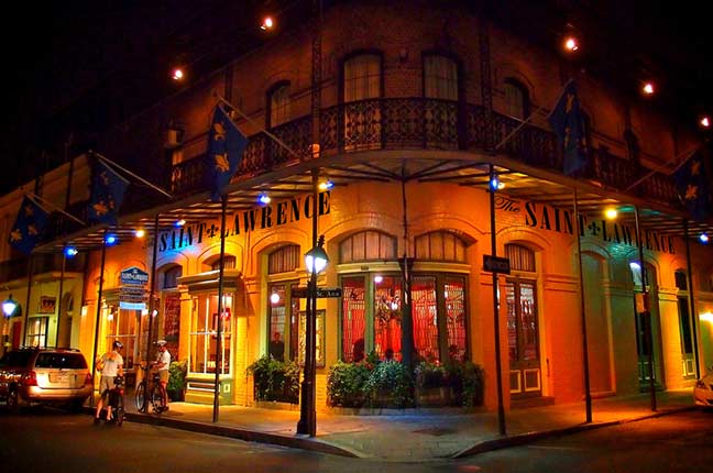 Exterior of the Saint Lawrence Restaurant