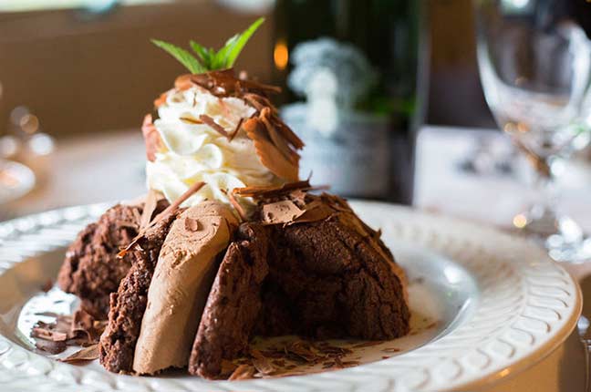 Chocolate Fudge Ice Cream Dessert