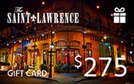 Saint Lawrence Gift Card